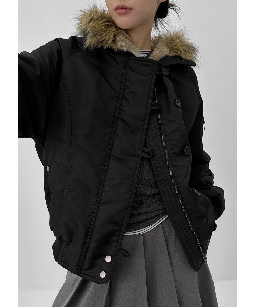 BLACKUP（ブラックアップ） ブルゾン アウター 「MADE」 ヌニルファー