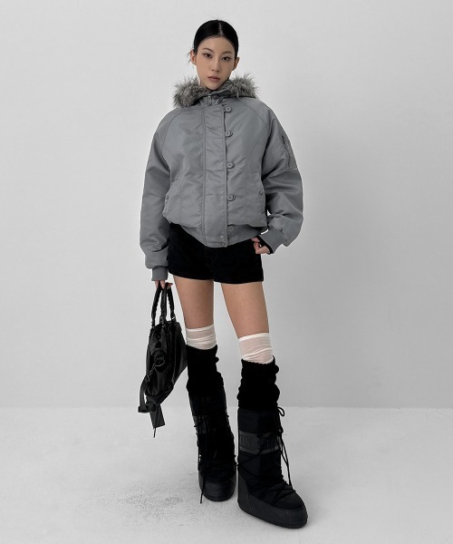 BLACKUP（ブラックアップ） ブルゾン アウター 「MADE」 ヌニルファー