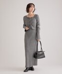 ワンピース ニットビスチェ付き ワンピースの詳細画像3