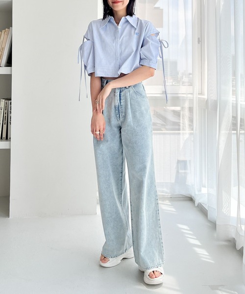 「Heather」 フラットサンダル M グレー レディース_画像8