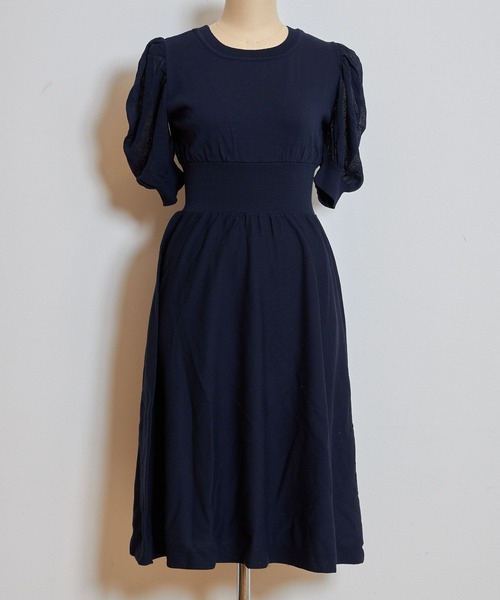 「tocco closet」 半袖ワンピース M ラベンダー レディース_画像3