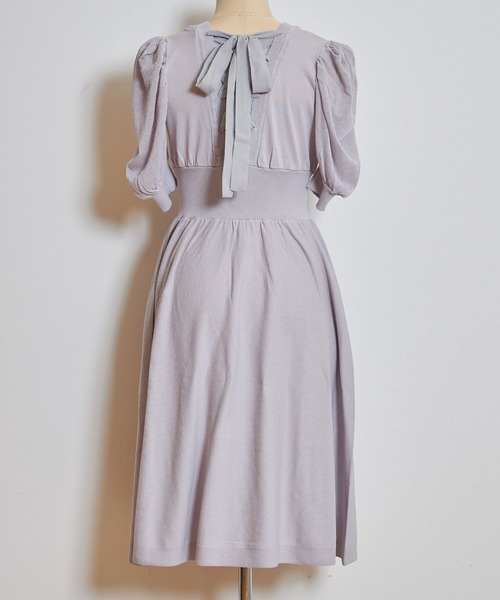 「tocco closet」 半袖ワンピース M ラベンダー レディース_画像5
