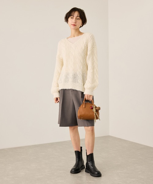 ROPE' PICNIC（ロペ ピクニック） パンツ ウエストタックハーフパンツ