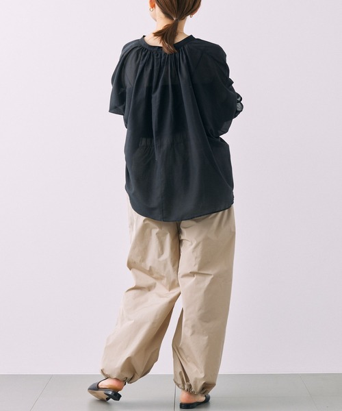 「BABYLONE」 長袖ブラウス フリー ブラック レディース_画像2