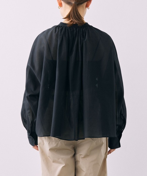 「BABYLONE」 長袖ブラウス フリー ブラック レディース_画像5