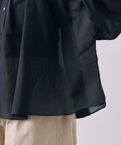 「BABYLONE」 長袖ブラウス フリー ブラック レディース_画像9