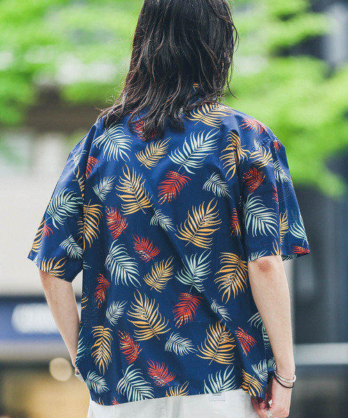 「URBAN RESEARCH Sonny Label」 半袖シャツ LARGE ホワイト系その他 メンズ_画像7