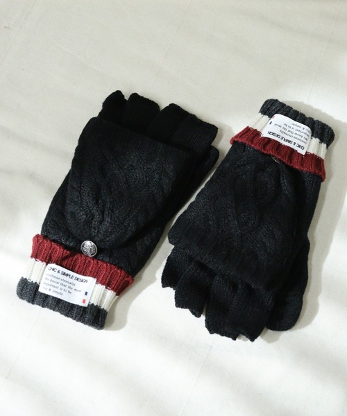 afb 手袋 グローブ AFB（エーエフビー） 手袋 FLUFFY BORDER GLOVE メンズ : ZOZOTOWN