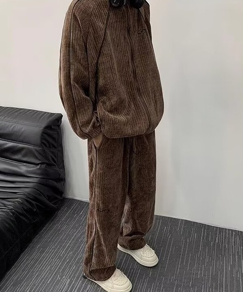 link lot セットアップジャージ M ブラウン メンズ : ZOZOTOWN Yahoo