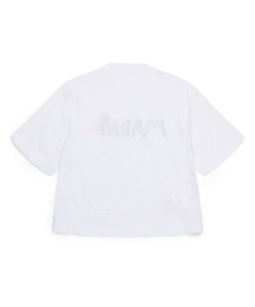 MARNI ホワイト 12yearサイズ ロゴTシャツ 半袖 MARNI ホワイト 12yearサイズ ロゴTシャツ 半袖 MARNI ホワイト 12year