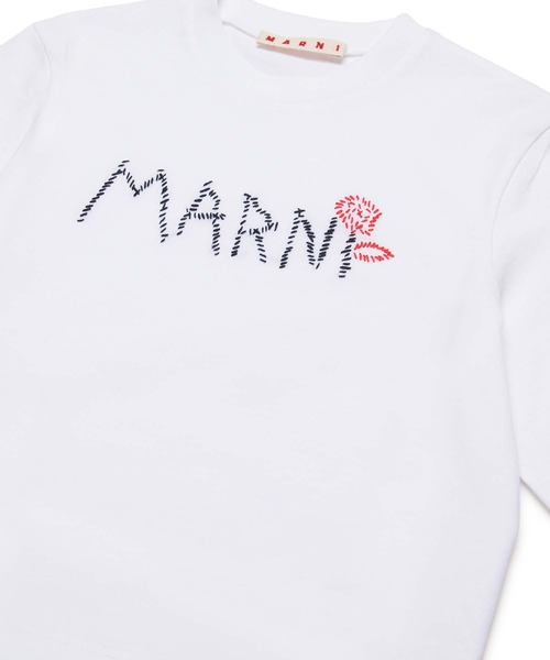 MARNI（マルニ） tシャツ Kids ＆ Junior ブランドロゴ半袖Tシャツ