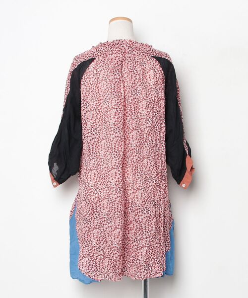 TSUMORI CHISATO（ツモリチサト） 7分袖ワンピース 02 レッド