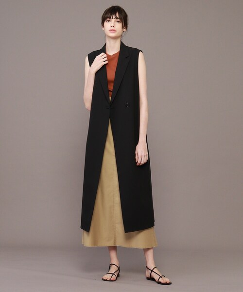 「DRESSTERIOR」 ベスト 36 ブラック レディース_画像3