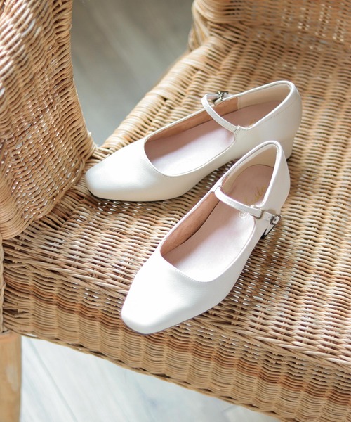 「SESTO」 パンプス 24.0cm アイボリー レディース_画像4