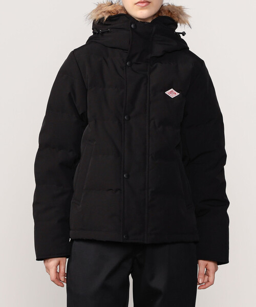 DANTON ダウンジャケット　ブラック　XL Danton（ダントン） ダウンジャケット S ブラック レディース
