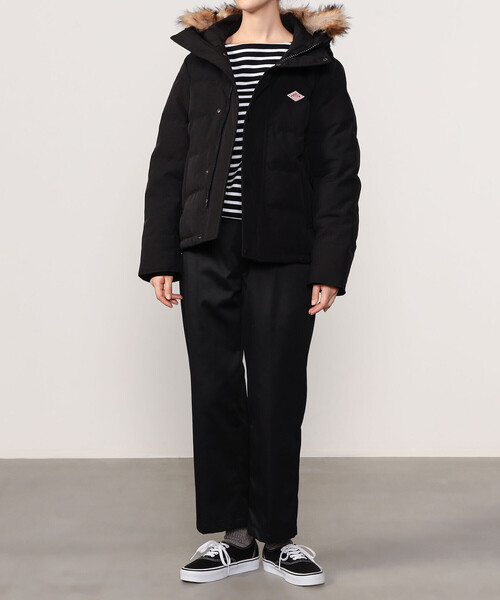 Danton（ダントン） ダウンジャケット S ブラック レディース