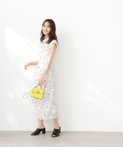 「N.（N. Natural Beauty Basic）」 ノースリーブワンピース SMALL ホワイト系その他 レディース_画像5