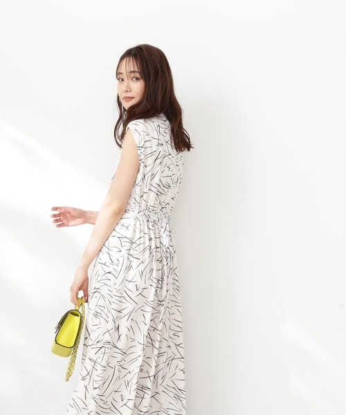 「N.（N. Natural Beauty Basic）」 ノースリーブワンピース SMALL ホワイト系その他 レディース_画像6