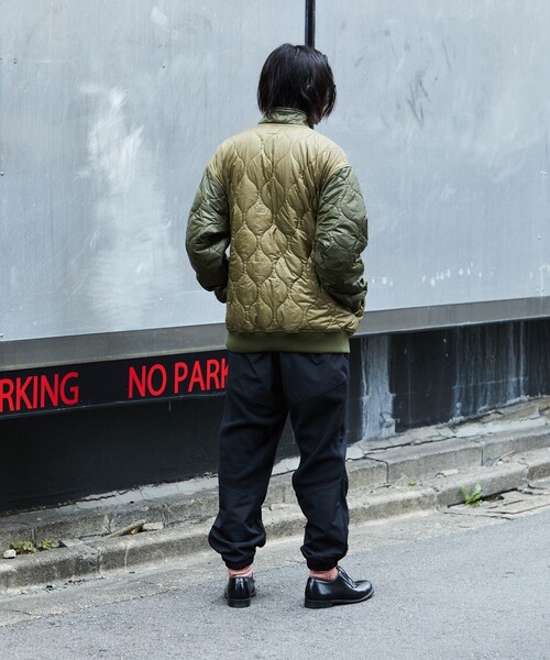 「HINSON」 ブルゾン LARGE ブラック メンズ_画像3