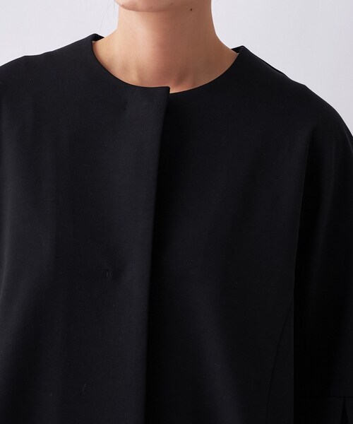 cloenc（クロエンス） ノーカラーコート コート 「セットアップ