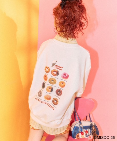 LEPSIM（レプシィム） トレーナー スウェット 「Mister Donut」フォト