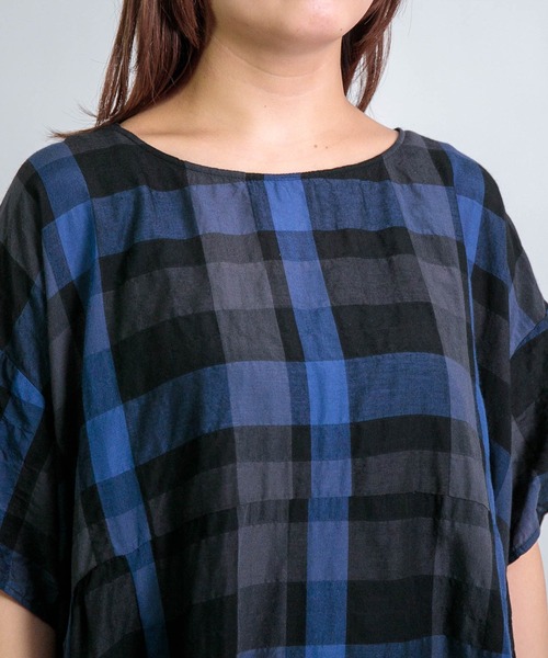 Honnete（オネット） ワンピース S/SLV Side Gathered Dress