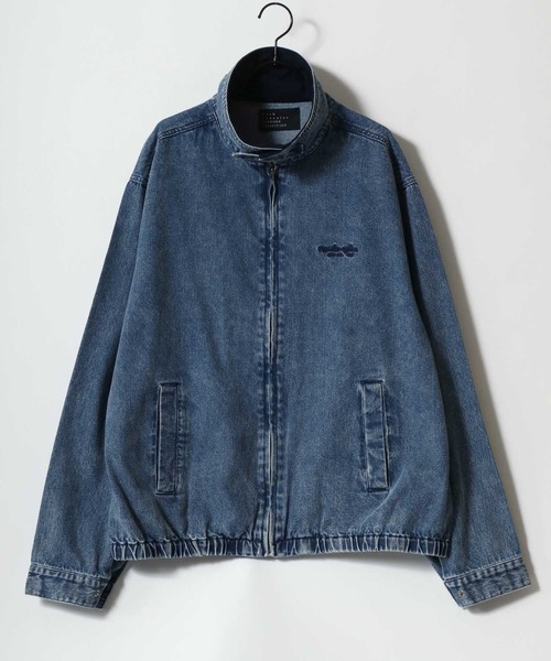 「Mark Gonzales」 デニムジャケット X-LARGE ブラウン メンズ_画像5