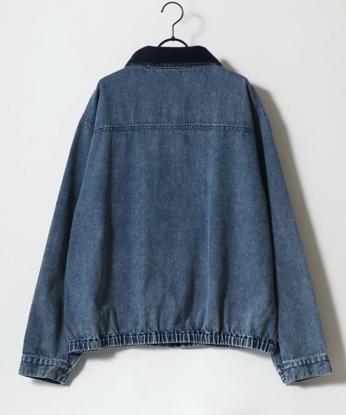 「Mark Gonzales」 デニムジャケット X-LARGE ブラウン メンズ_画像7