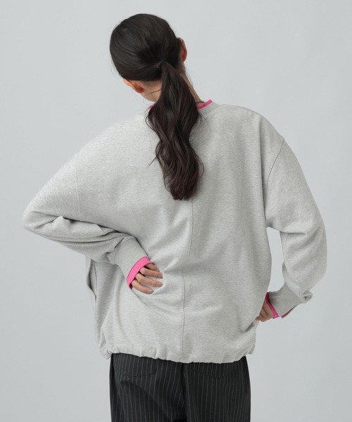 LEPSIM（レプシィム） tシャツ 配色リブプルオーバー 639509 