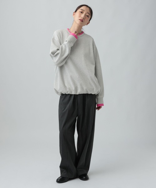 LEPSIM（レプシィム） tシャツ 配色リブプルオーバー 639509 
