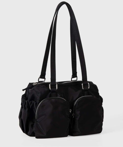 LA VORAGINE（ラ ヴォラジネ） ボストンバッグ アウトポケット