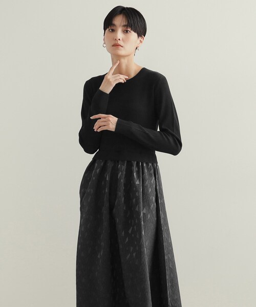 OPAQUE.CLIP（オペークドットクリップ） ドッキングワンピース 42