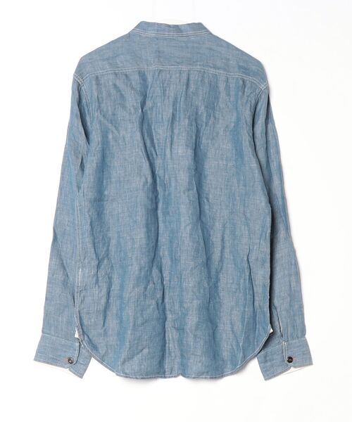 「GYPSY&SONS」 長袖シャツ L ブルー メンズ_画像2