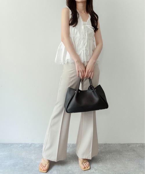 on：nue（オンニュ） スラックス パンツ 「on:nue」「お気に入り登録数