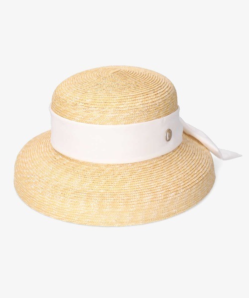 「Chapeau d' O」 ストローハット M/57.5cm ブラック レディース_画像7