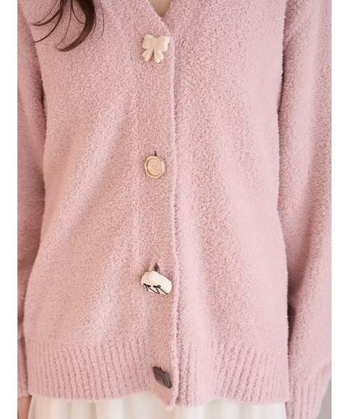 SNIDEL HOME パジャマ ルームウェア 「Milcrea」ケーキ釦ニット