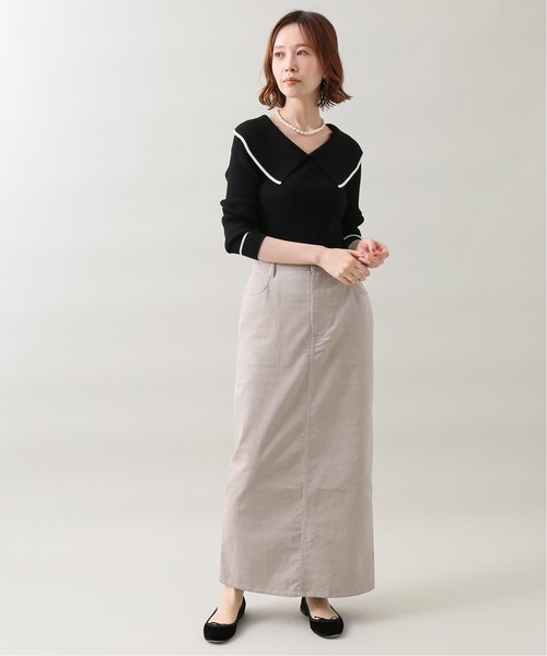 「IENA」 長袖ニット FREE ブラック レディース_画像5