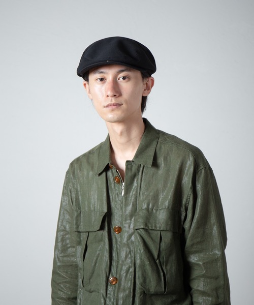 RACAL（ラカル） 帽子 ベレー帽 メンズ Semi-Wide Relax Fit Hunting