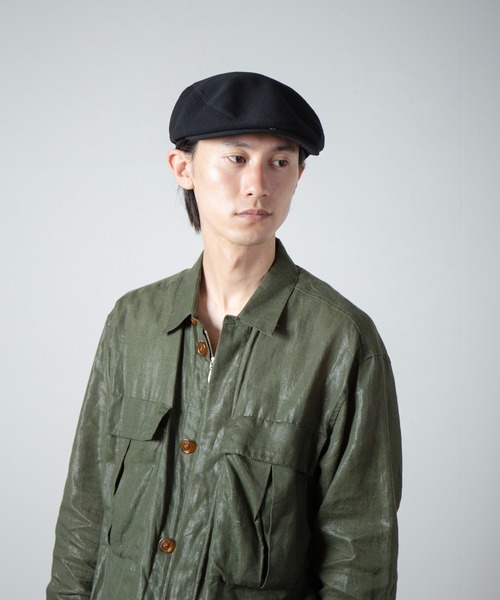 RACAL（ラカル） 帽子 ベレー帽 メンズ Semi-Wide Relax Fit Hunting
