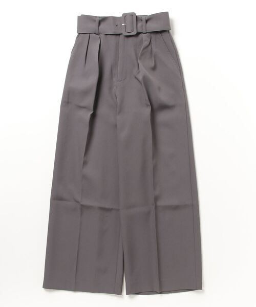 「NEUNA」 パンツ LARGE チャコールグレー レディース_画像2