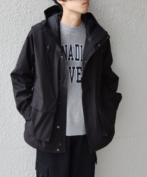 「TAION」 マウンテンパーカー X-LARGE ブラック メンズ_画像3