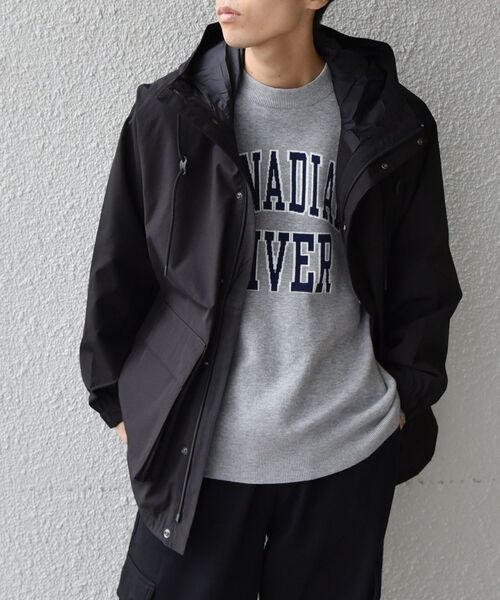 「TAION」 マウンテンパーカー X-LARGE ブラック メンズ_画像4