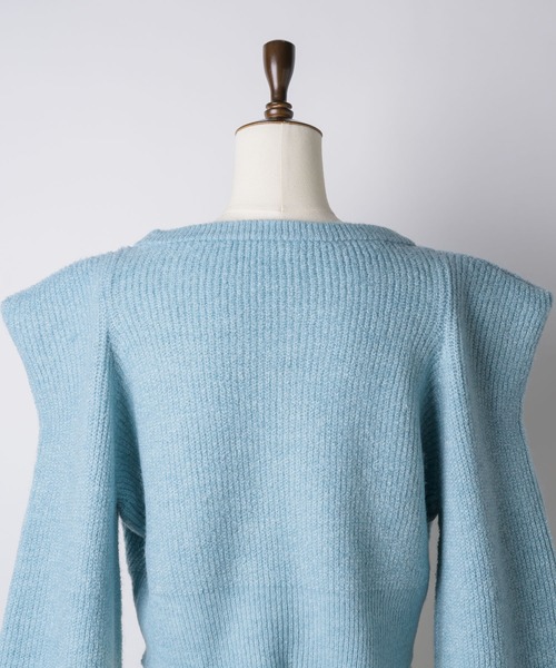 「J1U by LA BELLE ETUDE」 長袖ニット FREE ホワイト レディース_画像8