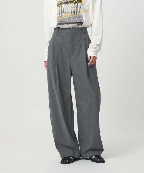 BEAUTY＆YOUTH UNITED ARROWS パンツ タック カーブパンツ