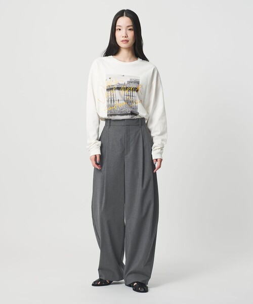 BEAUTY＆YOUTH UNITED ARROWS パンツ タック カーブパンツ