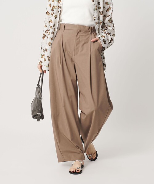 BEAUTY＆YOUTH UNITED ARROWS パンツ タック カーブパンツ