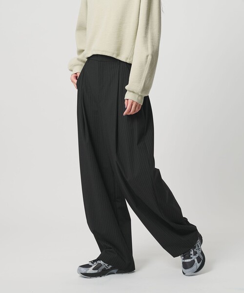 BEAUTY＆YOUTH UNITED ARROWS パンツ タック カーブパンツ