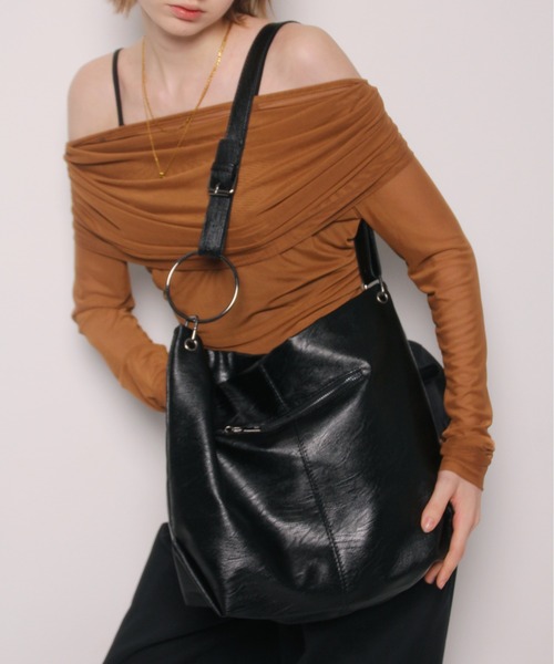 「IMARI」 トートバッグ FREE ブラック レディース_画像4