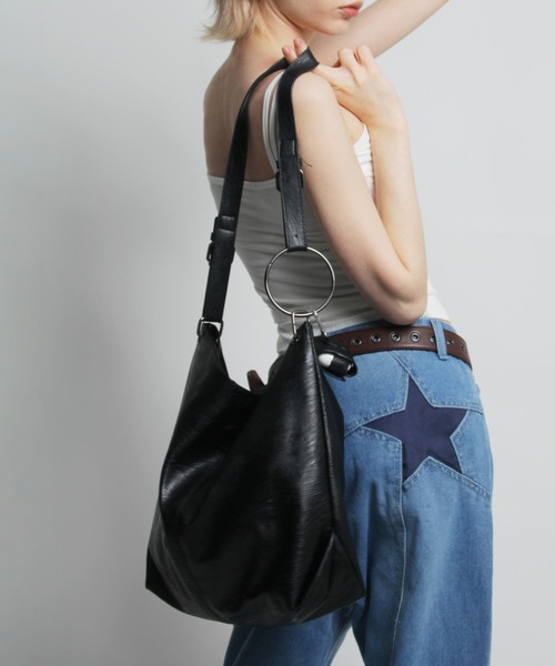 「IMARI」 トートバッグ FREE ブラック レディース_画像9