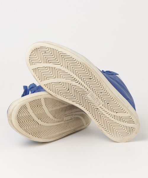 「Alexander McQUEEN PUMA」 ハイカットスニーカー 28cm ブルー メンズ_画像3